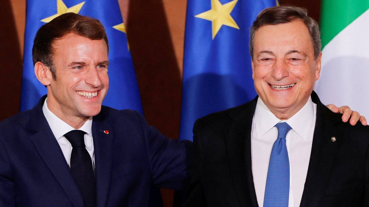 Macron a Draghi vyzvali k reformě rozpočtových pravidel a snížení zadlužení EU